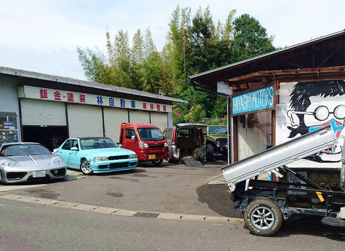 林自動車外観